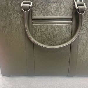 Carl Frieddrik dark olive green briefcase